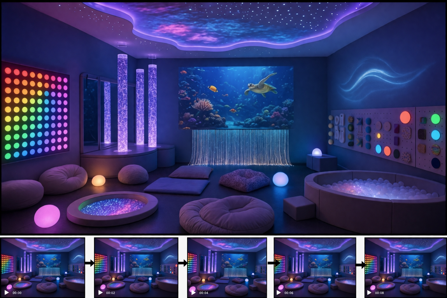 فيديوهات حسيه سمعية وبصريه